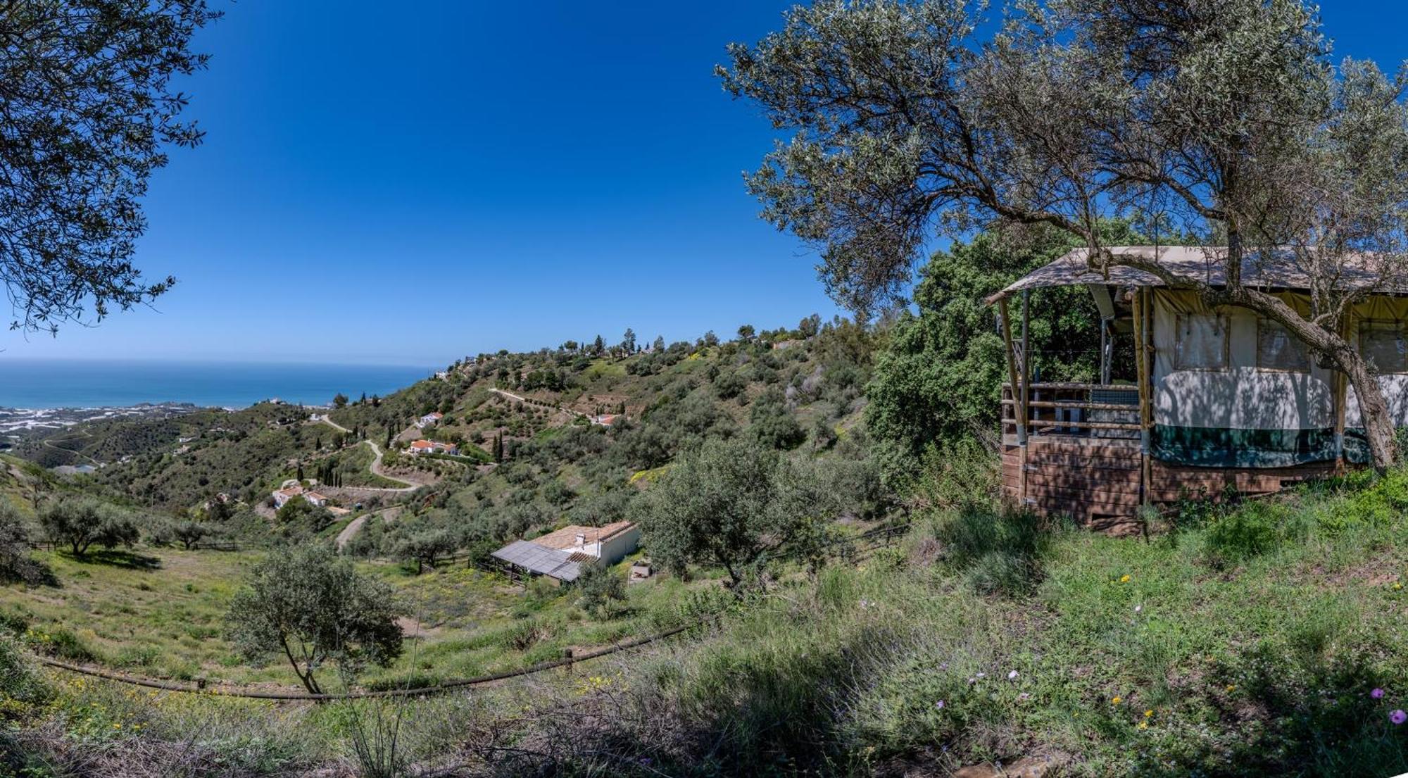 Campo Agave Luxury Tents Sayalonga Exterior foto